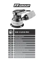 Preview for 1 page of F.F. Group ROS 125/300 PRO Original Instructions Manual