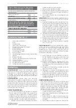 Предварительный просмотр 18 страницы F.F. Group SCMS 210 PLUS Original Instructions Manual