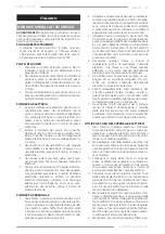 Предварительный просмотр 23 страницы F.F. Group SCMS 210 PLUS Original Instructions Manual