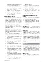 Preview for 40 page of F.F. Group SCMS 210 PLUS Original Instructions Manual