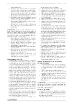 Предварительный просмотр 52 страницы F.F. Group SCMS 210 PLUS Original Instructions Manual