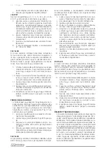 Preview for 58 page of F.F. Group SCMS 210 PLUS Original Instructions Manual