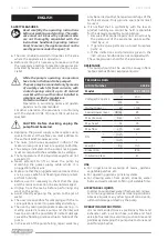 Preview for 4 page of F.F. Group SPP 1100XF Original Instructions Manual