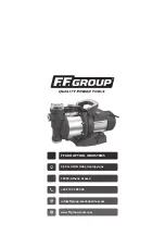 Preview for 28 page of F.F. Group SPP 1100XF Original Instructions Manual