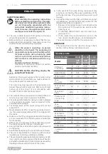 Preview for 4 page of F.F. Group SPP 800X Original Instructions Manual