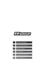 Предварительный просмотр 60 страницы F.F. Group SRT 180 EASY Original Instructions Manual