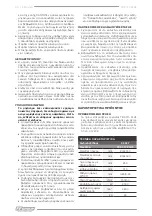 Предварительный просмотр 40 страницы F.F. Group TBS 315 PLUS Original Instructions Manual