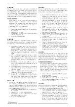 Preview for 12 page of F.F. Group TMS 210 PLUS Original Instructions Manual