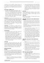 Preview for 14 page of F.F. Group TMS 210 PLUS Original Instructions Manual