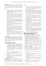 Preview for 19 page of F.F. Group TMS 210 PLUS Original Instructions Manual