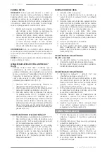 Preview for 41 page of F.F. Group TMS 210 PLUS Original Instructions Manual