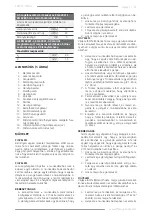 Preview for 57 page of F.F. Group TMS 210 PLUS Original Instructions Manual