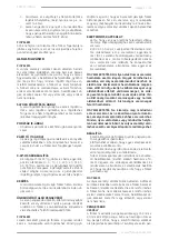 Preview for 59 page of F.F. Group TMS 210 PLUS Original Instructions Manual