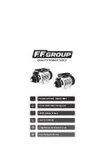 Предварительный просмотр 32 страницы F.F. Group VWP 500 Original Instructions Manual