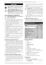 Предварительный просмотр 19 страницы F.F. Group WDVC 35 PRO Original Instructions Manual