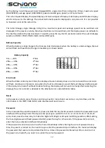 Предварительный просмотр 14 страницы F.lli Schiano E-Sky 20 Folding User Manual