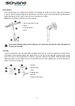 Предварительный просмотр 19 страницы F.lli Schiano E-Sky 20 Folding User Manual