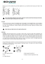 Предварительный просмотр 20 страницы F.lli Schiano E-Sky 20 Folding User Manual