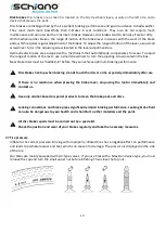 Предварительный просмотр 21 страницы F.lli Schiano E-Sky 20 Folding User Manual