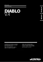 Preview for 1 page of F-One DIABLO V.4 User Manual