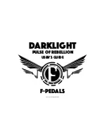 Preview for 1 page of F-Pedals DARKLIGHT User Manual