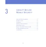 Предварительный просмотр 18 страницы F-SECURE MOBILE SECURITY 6 FOR WINDOWS MOBILE - User Manual