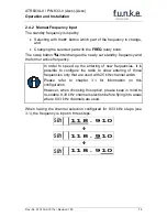 Предварительный просмотр 13 страницы F.u.n.k.e. 833-II-(Axxx)-(Axxx) series Operation And Installation