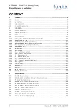 Предварительный просмотр 4 страницы F.u.n.k.e. ATR833-II Operation And Installation