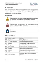 Preview for 6 page of F.u.n.k.e. ATR833-II Operation And Installation