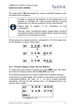 Preview for 13 page of F.u.n.k.e. ATR833-II Operation And Installation