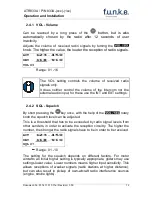 Preview for 13 page of F.u.n.k.e. ATR833A-OLED Operation And Installation