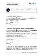 Preview for 14 page of F.u.n.k.e. ATR833A-OLED Operation And Installation