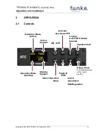 Предварительный просмотр 9 страницы F.u.n.k.e. TRT800A-OLED Operation And Installation