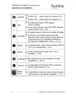 Предварительный просмотр 10 страницы F.u.n.k.e. TRT800A-OLED Operation And Installation