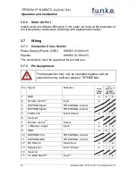 Предварительный просмотр 20 страницы F.u.n.k.e. TRT800A-OLED Operation And Installation