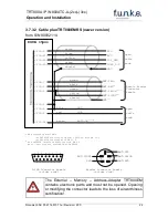 Предварительный просмотр 23 страницы F.u.n.k.e. TRT800A-OLED Operation And Installation