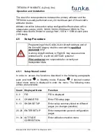 Предварительный просмотр 37 страницы F.u.n.k.e. TRT800A-OLED Operation And Installation
