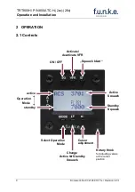 Preview for 10 page of F.u.n.k.e. TRT800H-LCD Operation And Installation