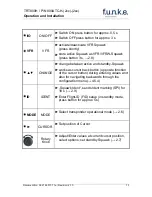 Preview for 11 page of F.u.n.k.e. TRT800H-OLED Operation And Installation