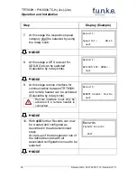 Preview for 40 page of F.u.n.k.e. TRT800H-OLED Operation And Installation