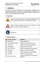 Preview for 5 page of F.u.n.k.e. ZATR833A-II-OLED Operation And Installation Instruction