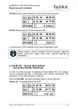 Preview for 26 page of F.u.n.k.e. ZATR833A-II-OLED Operation And Installation Instruction