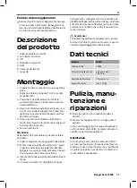 Preview for 17 page of F1 CS500 Instructions For Assembly And Use