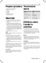 Preview for 21 page of F1 CS500 Instructions For Assembly And Use