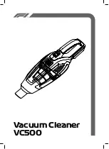 F1 VC500 Original Operating Instructions preview