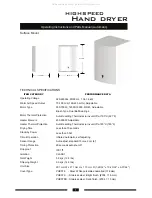 Предварительный просмотр 2 страницы F1 VUK019 Operating Instructions And Parts Manual