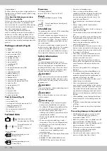 Preview for 10 page of F2 362041 2007 Instructions For Use Manual