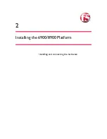 Preview for 19 page of F5 6900 Platform Manual