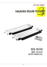 Faaborg Rehab Technic Charder MS 6000 User Manual preview