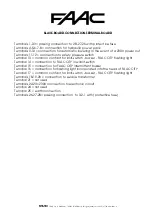 Preview for 16 page of FAAC 275 H600 Technical Installation Manual